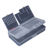 5pcslot multi functional mobile phone repair storage box for iphone ic parts motherboard lcd screen opening tools storage case
