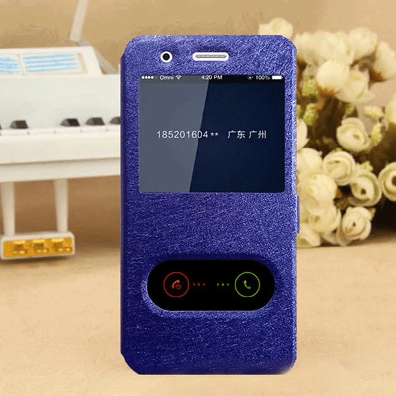 Задняя чехол для Huawei P9 Lite телефона мини-чехол SLA-L22 вид окна флип мини 5 0 &quotчехол