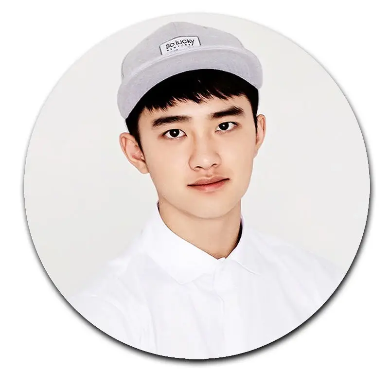 Kpop EXO значок Chanyeol Sehun Брошь булавка Рождественский подарок нагрудная булавка значок сувенир - Окраска металла: D.O 1