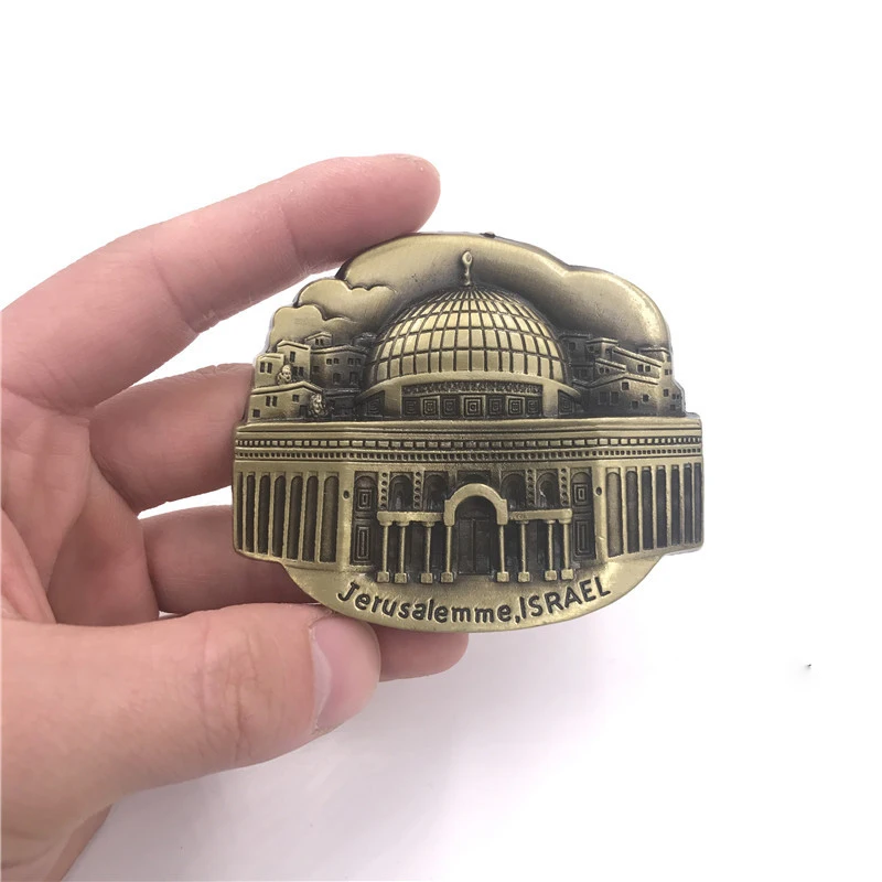 3d металлическая наклейка на холодильник знаменитый пейзаж со всего мира Италия Бельгия Индия Израиль Магнитный Магнит на холодильник сувенир