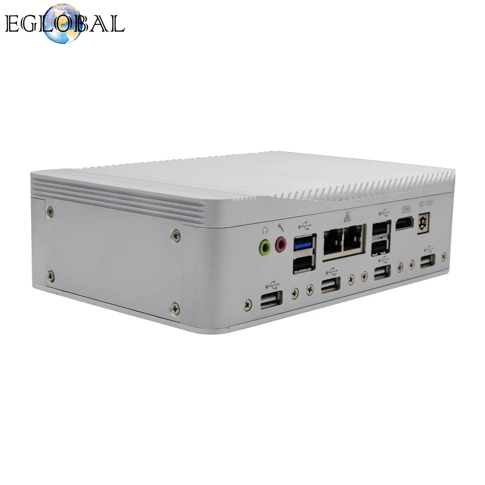 Дешевый промышленный мини-ПК Intel Celeron J1900 Pfsense поставляется с 2 гигабитными RJ45 LAN * COM