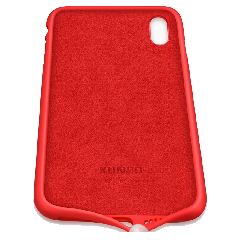 Для iPhone XR чехол Xundd жидкий силиконовый противоударный защитный чехол для iPhone X чехол для iPhone XS Max чехол Funda