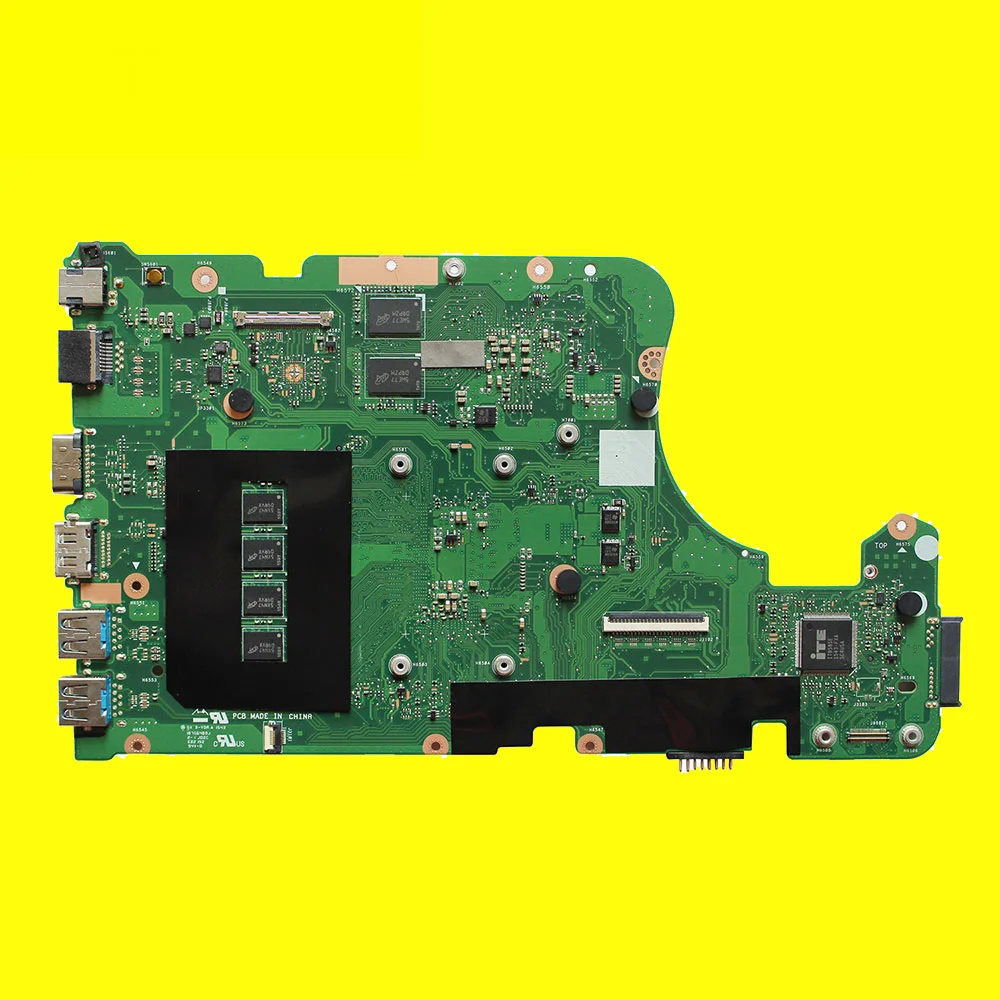 Материнская плата для ноутбука X555LD для Asus F555L K555L A555L X555L X555LN X555LP Mainboard REV2.0/3.1/3.3 i3-4010 CPU 4G RAM GT820/GT840 on.