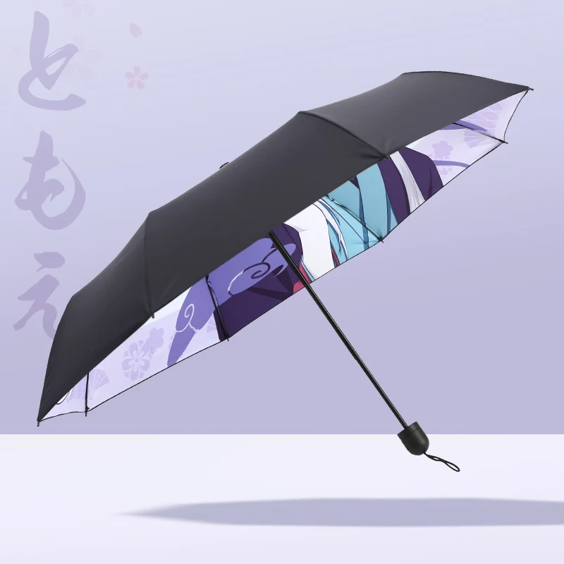 Зонтик для косплея аниме Kamisama Love Tomoe Fold мужчин и женщин с защитой от ультрафиолета