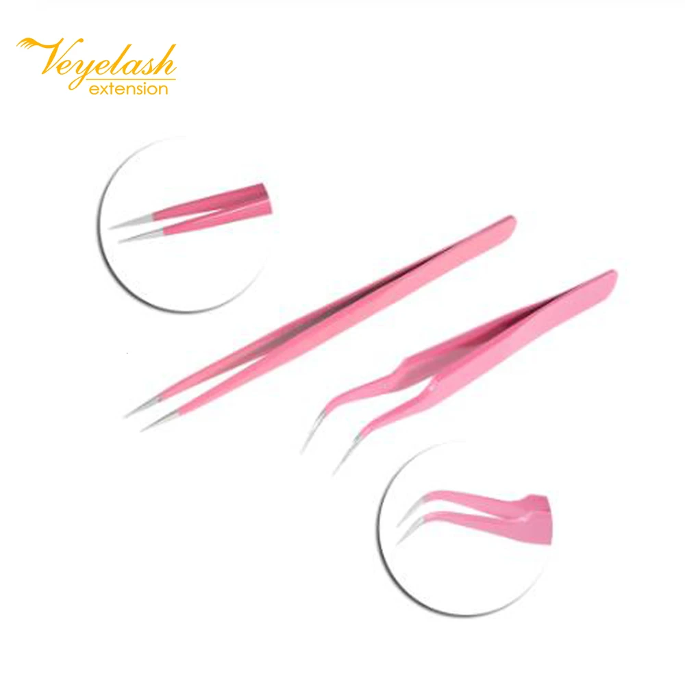 2 шт./компл. щипцы из нержавеющей стали для наращивания ресниц | Красота и здоровье