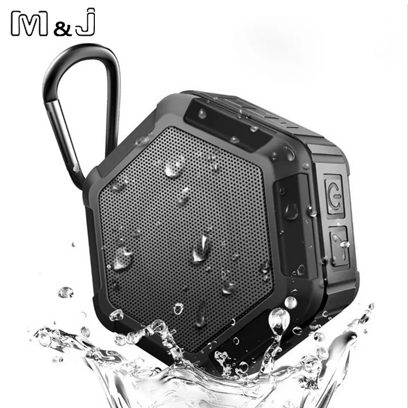 Bluetooth-Динамик M &amp J M5 с сабвуфером мощный водонепроницаемый портативный