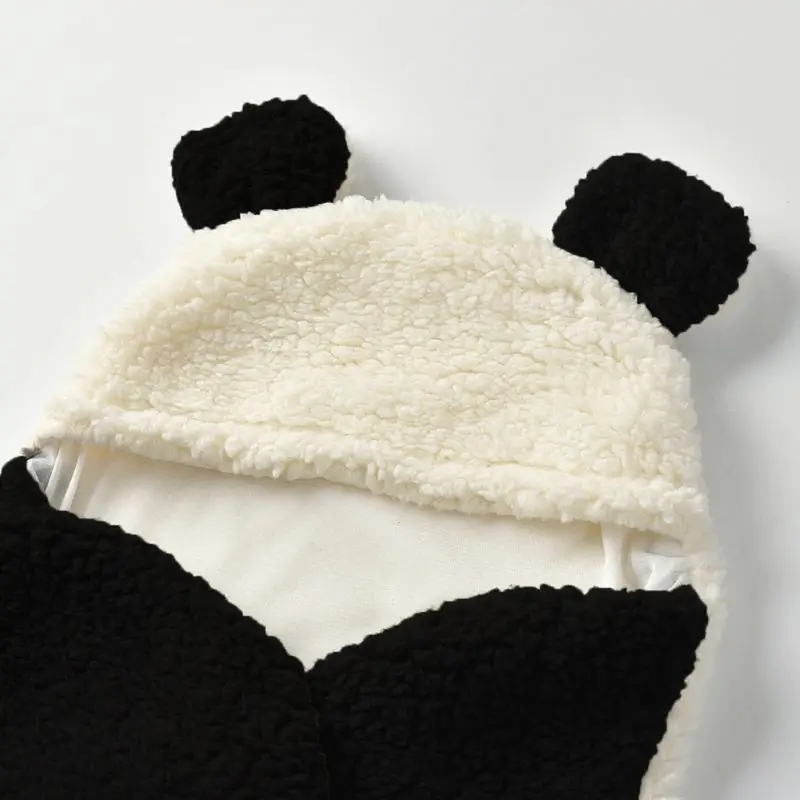 

Infant Autumn and Winter Plush Swaddle Baby Cartoon Hug Blanket Sleeping Bag