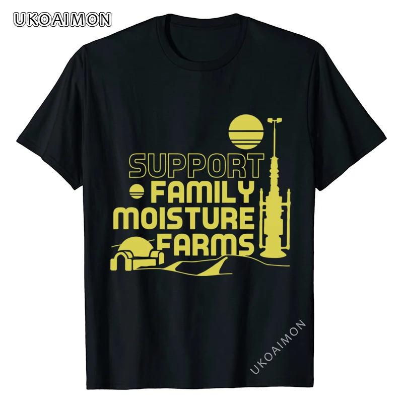 

Hot Sale Support Family Simple Style Comics Tee Shirt 100% Cotton High Quality T Shirts Autumn O-Neck Tees O Neck Plain T-Shirt