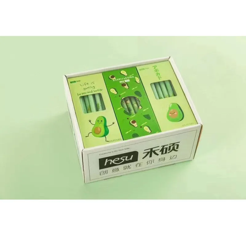 4 шт./лот авокадо сезон фруктовые гелевые чернила ручка промо подарок Канцтовары