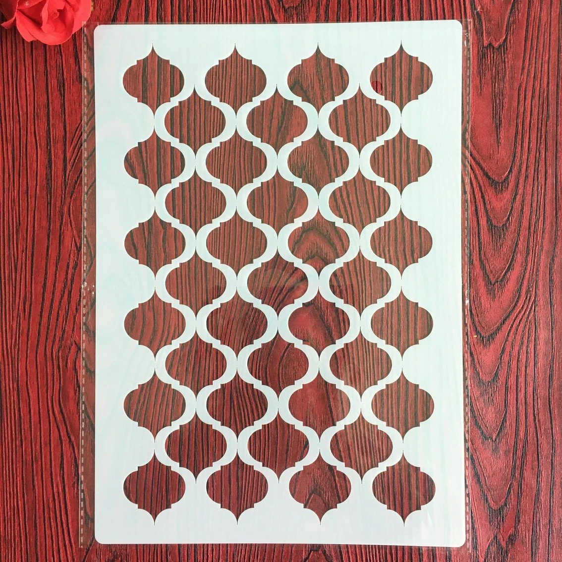 

A4 29 *21cm DIY Stencils Wall Painting Scrapbook Coloring Embossing Album Decorative Paper Card Template, arts cake stencil