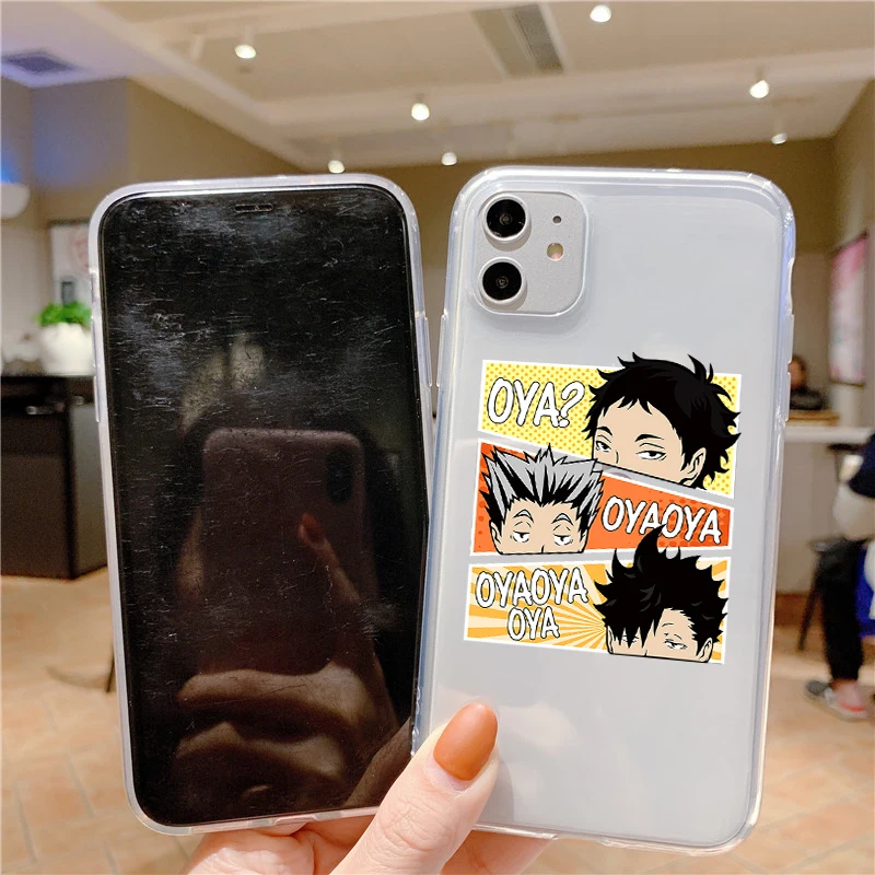 Волейбольный чехол с аниме Haikyuu Love для Xiaomi Redmi Note 9 10 8 7 6 5 8T 9s 10s Mi 9T 10T 11 Lite Pro A3 Poco X3 NFC