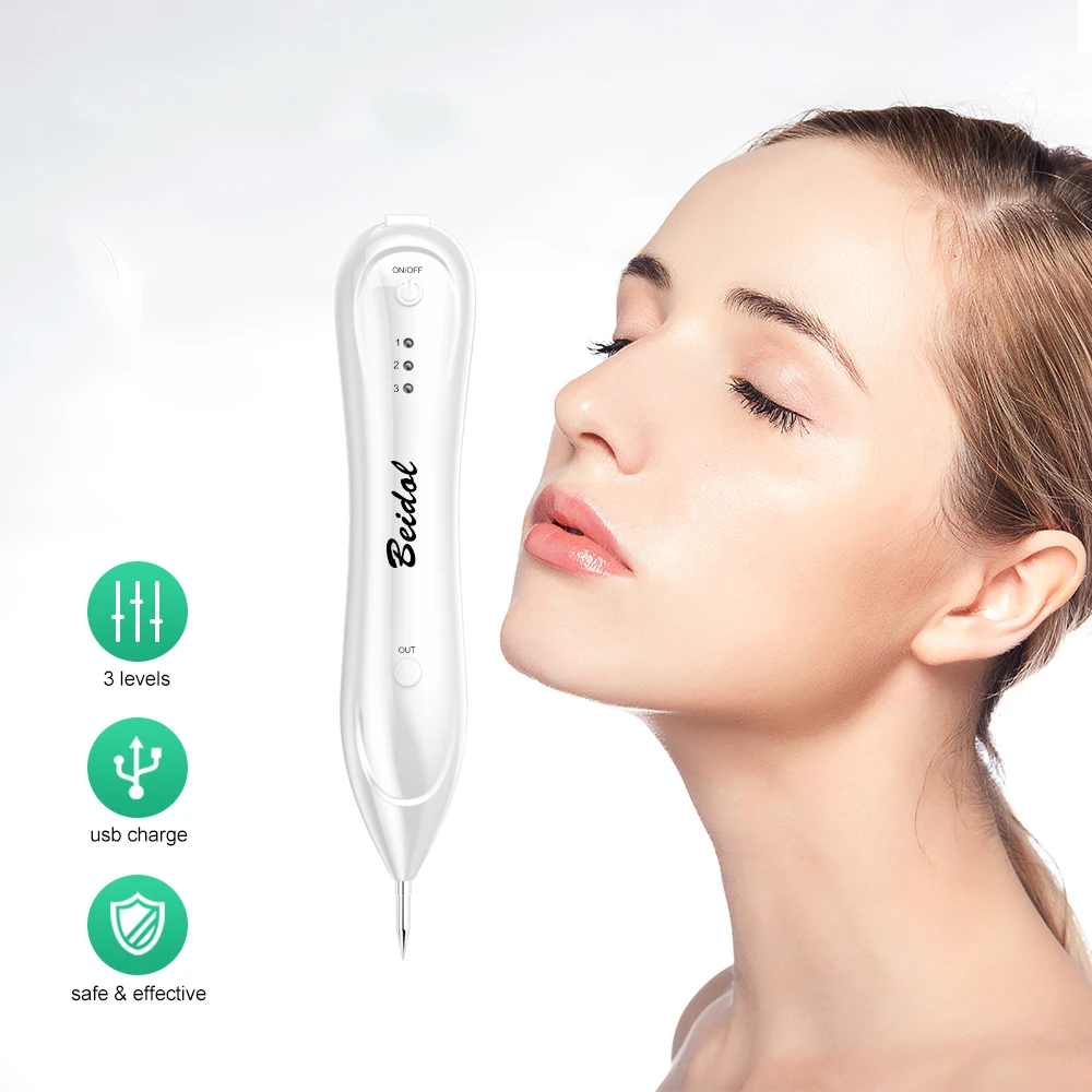 

Laser Freckle Acne Removal Skin Mole Removal Dark Spot Remover for Face Wart Tag Tattoo Remaval Pen Facial Care Beauty Machine