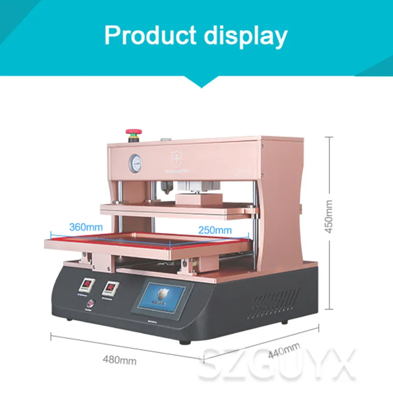 Аппарат для ламинирования с прямым экраном 15-дюймовый вакуумный аппарат |