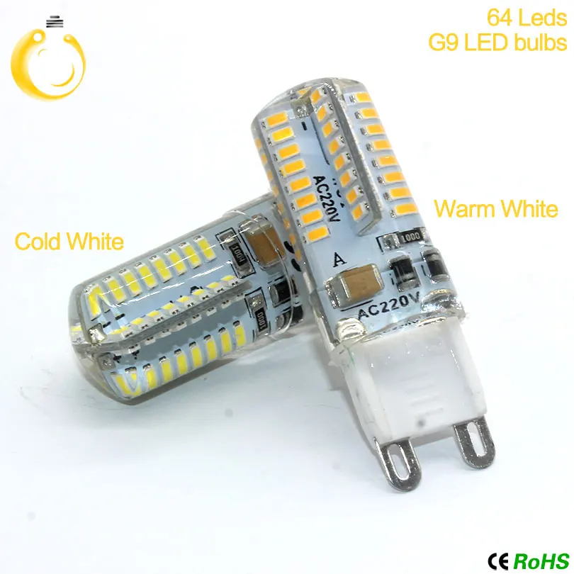 G4 G9 светодиодный светильник 3 Вт 5 мини светодиодная лампа AC 220 В DC12V SMD2835 3014