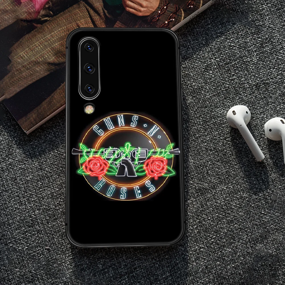 

Rock Band Guns N' Roses Phone Case Cover For Samsung Galaxy A10 A11 A20 E A21 A30 A40 A41 A50 A51 A70 A71 A81 S 4G 5G black Etui