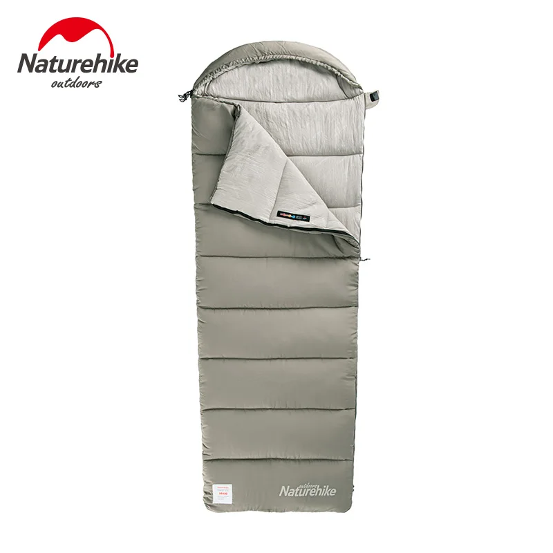 Koop Naturehike 2 Personen Slaapzak Envelop Type Splicing Draagbare Outdoor Ultralight Slaapzak Lente Herfst Camping Wandelen