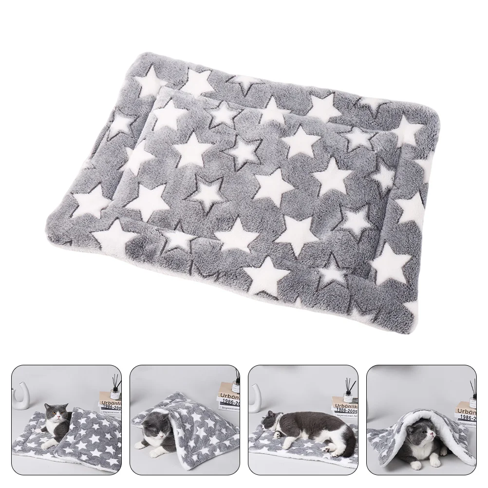 

1Pc Pet Sleeping Mat Pet Dog Cat Bed Autumn Winter Warm Cozy Pet Nest Mat