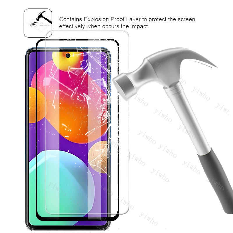 Защитное стекло для камеры 2 в 1 Samsung Galaxy M62 Защита экрана закаленное пленка