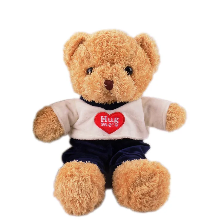 

Factory new genuine plush toys vintage sweater bear large lovers teddy bear doll high-end gifts wholesale