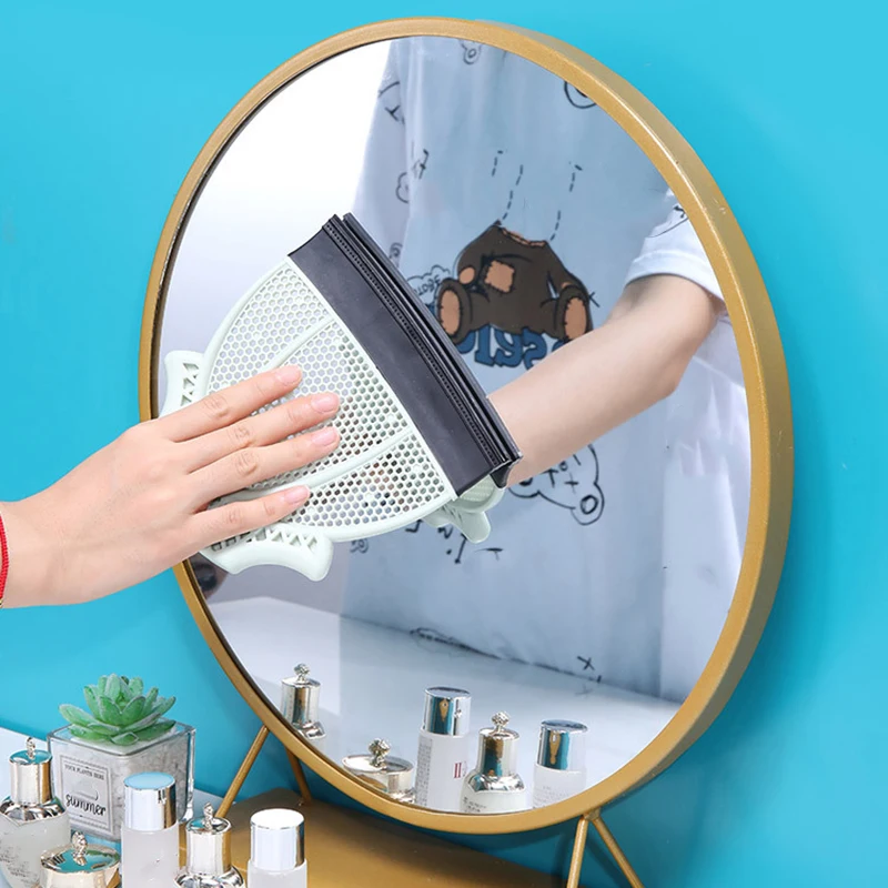 

Car Glass Window Cleaning Tool PP Double Layer Wiper Flexible Reusable Multifunctional Household Cleaning Wipe K888