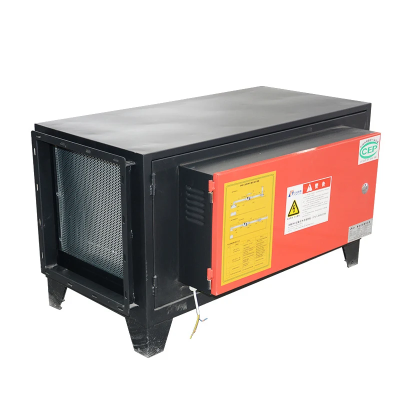 

HPF Electrostatic Soot FIlter 2000 Air Volume Kitchen Food Soot Collector High Fume Extractor Remove Kitchen Soot Soot Purifier