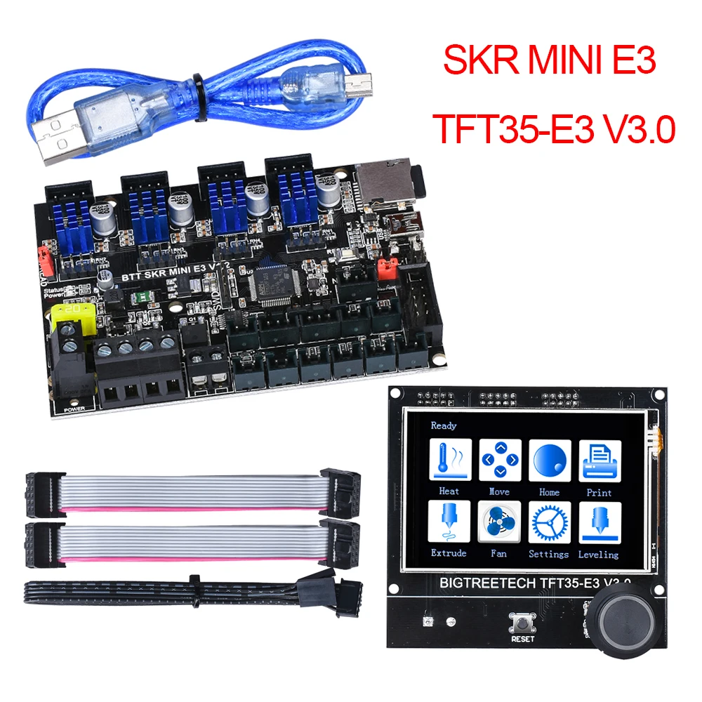 E3 TFT35 E3 V3.0 BIGTREETECH СКР мини E3 32 бит Управление доска E3 DIP TFT35-E3 V3.0 Сенсорный экран WI-FI модуль для Эндер 3/5 3D-принтеры Запчасти - Цвет: E3 TFT35 E3 V3.0