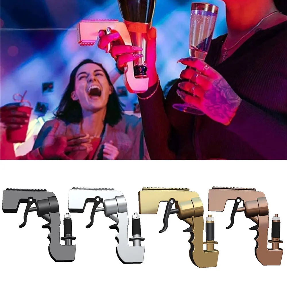 Пистолет для шампанского вакуумный распылитель бутылок пива клуба вечеринки