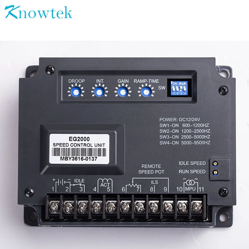 EG2000 регулятор скорости двигателя для дизельного генератора электронный |