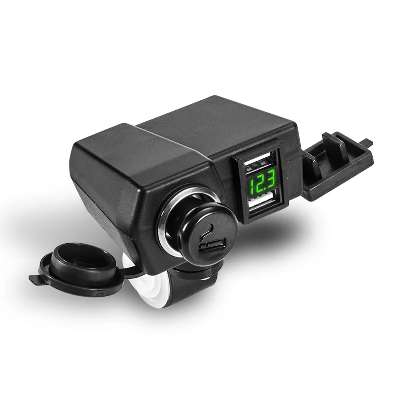 Новое практичное зарядное устройство для мотоцикла USB адаптер сотового телефона