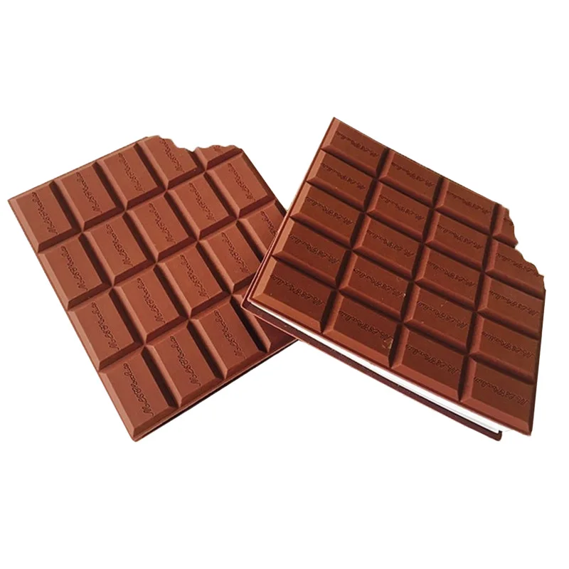 Kawaii Cute Stationery Convenient Notebook New Chocolate Memo Pad Office School Gift Supplies Notepad Creative Note Bool | Канцтовары