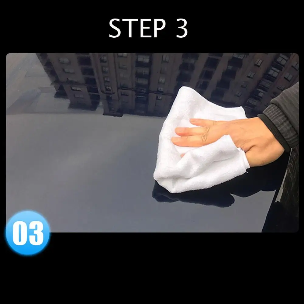 Жидкое керамическое покрытие 9H комплект гидрофобного стеклянного покрытия из