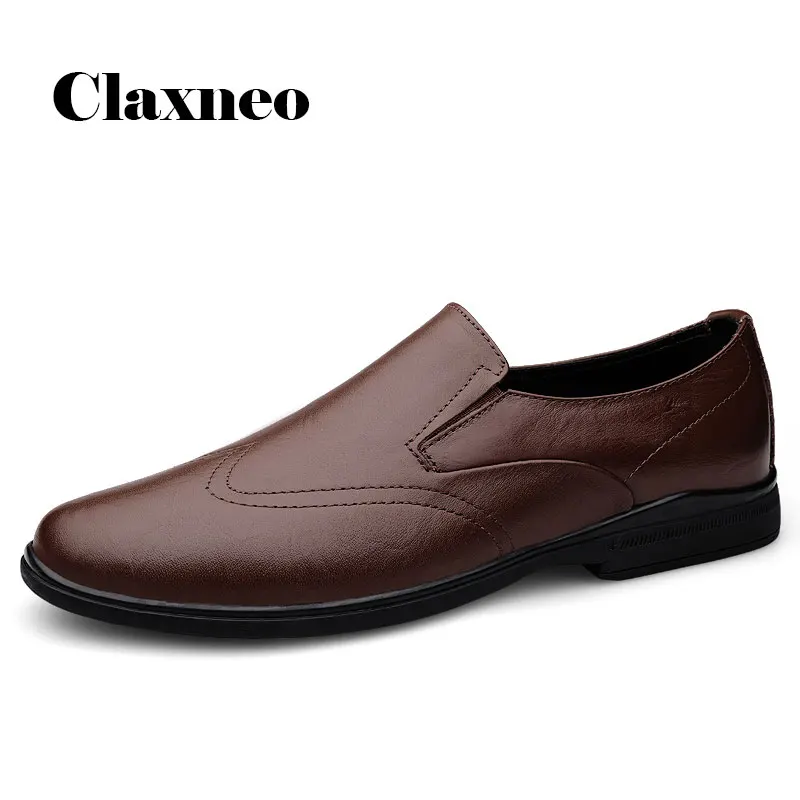 

Man Leather Shoes Slip on Spring Summer Autumn Men's Casual Shoe Genuine Leather Loafers Male Boat Footwear Moccasins Big Size