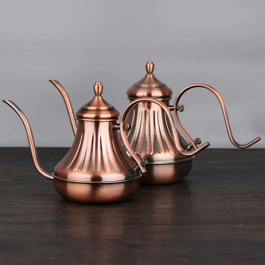 Кофейник из нержавеющей стали 304 классический дизайн Дворцовый благородный