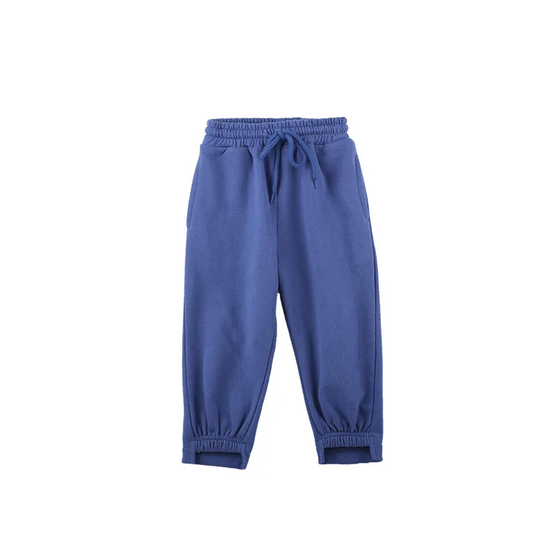 

2020 New Girls Boys Wide Pants Autumn cotton Fashion Kids Pants