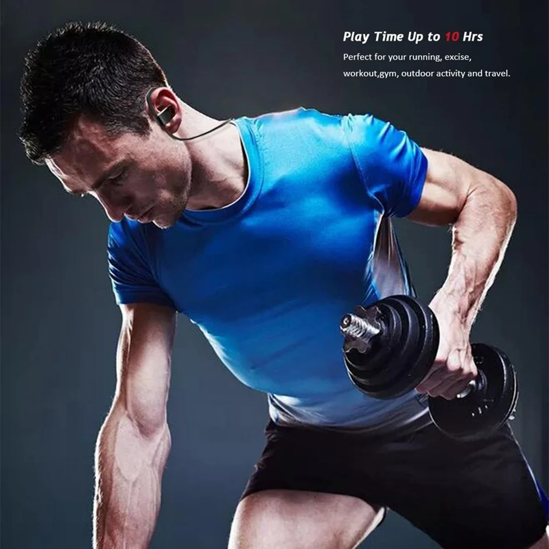 Беспроводные наушники для бега тренировки спортивные защиты от пота Hd стерео с