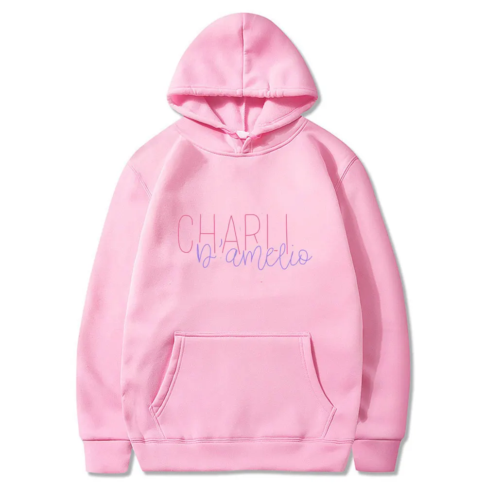 

Charli Hoodie Women Men Sweatshirts Charli Damelio Roupas Femininas Streetwear Clothing Vetements Feminina Moletom Harajuku Tops