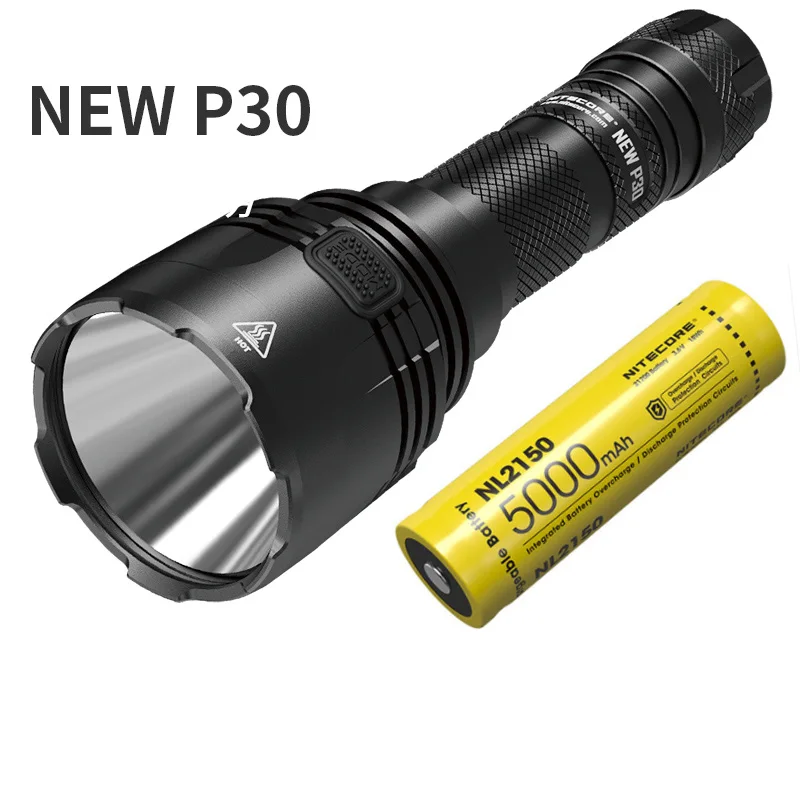 Охотничий светильник онарь NITECORE P30 XP-L HI V3 max 1000 люмен с аккумулятором 618 уличный