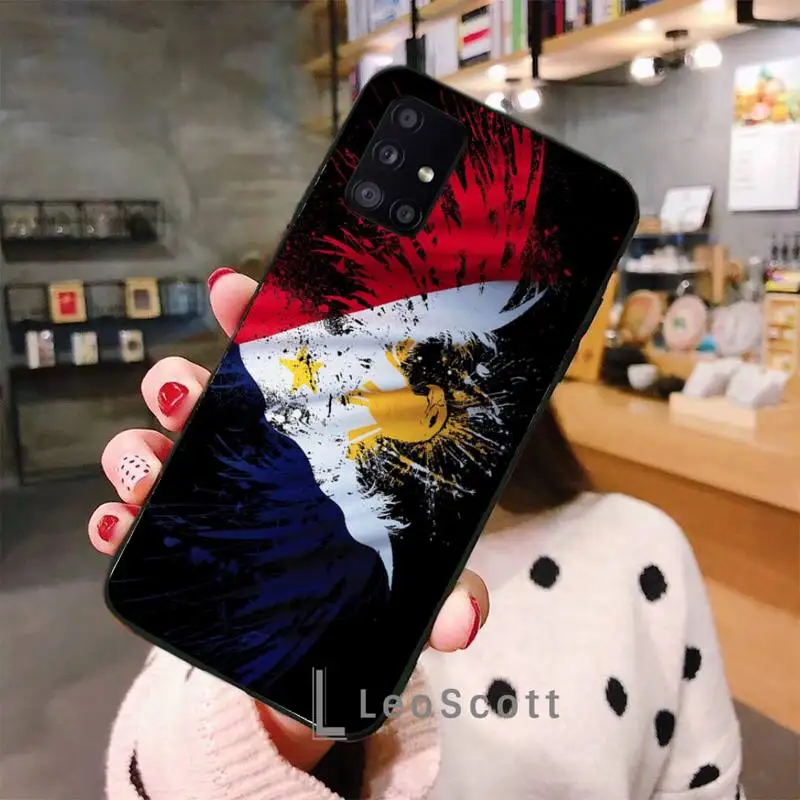 

Philippines flag Phone Cases For Samsung A50 A51 A71 A31 A21S S8 S9 S10 S20 S21 Plus Fe Ultra 4G 5G