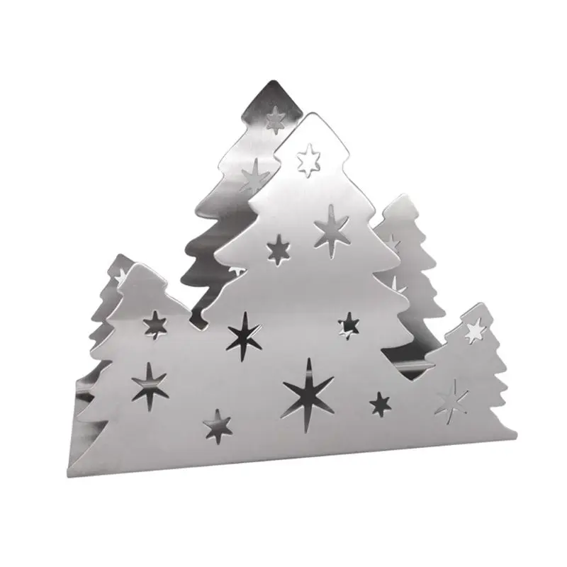 Держатель для салфеток из нержавеющей стали подставка бумажная диспенсер