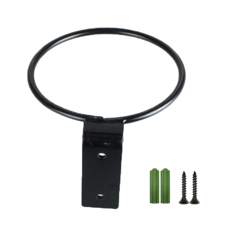 

W3JA Wall-mounted Flower Pot Bracket Green Radish Potted Plants Iron Frame Flower Pot Hanger Flower Pot Shelf Hanging Basket