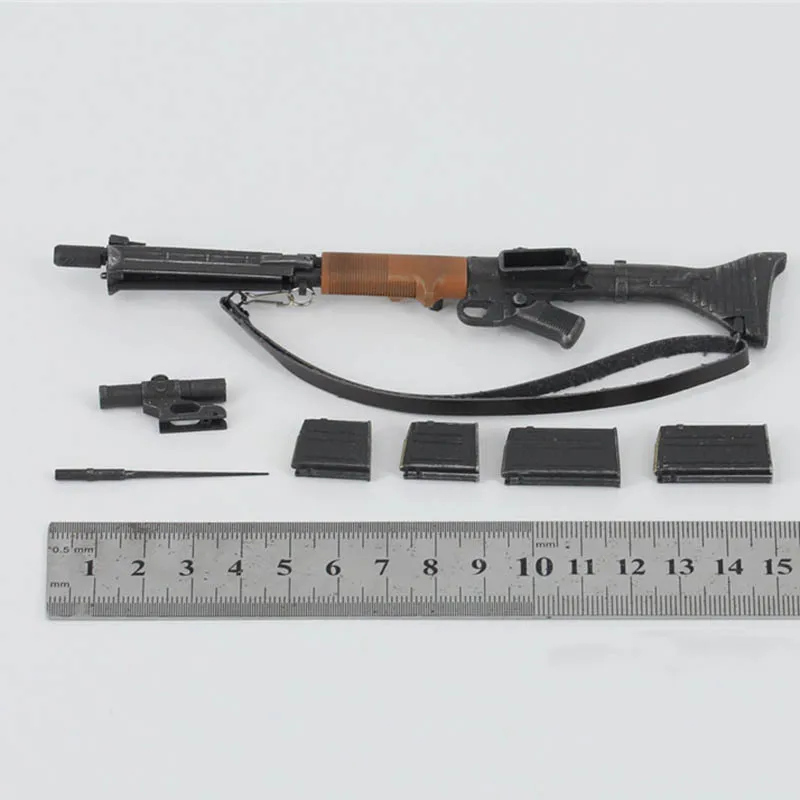 1/6 весы FG42-1 Пособия по немецкому языку ПАРАШЮТИСТА оружие Пластик модель для