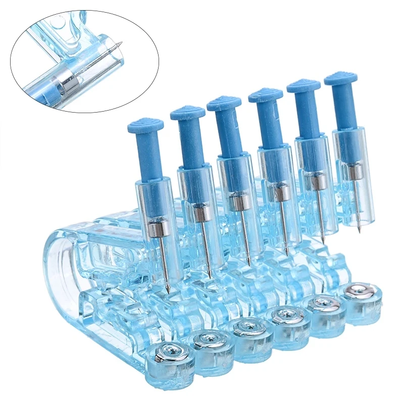 

Set Piercing Kit Asepsis Disposable Sterile Ear Piercing Unit Cartilage Tragus Helix Piercing Gun NO PAIN Nose Piercer Tool