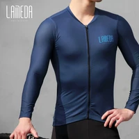 lameda 2021road bike cycling jersey breathable quick dry professional long sleeved bicycle shirt mtb clothing asian size