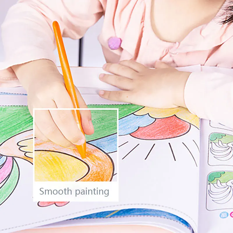 Карандаши цветные треугольные безопасные нетоксичные 36 цветов | Канцтовары для