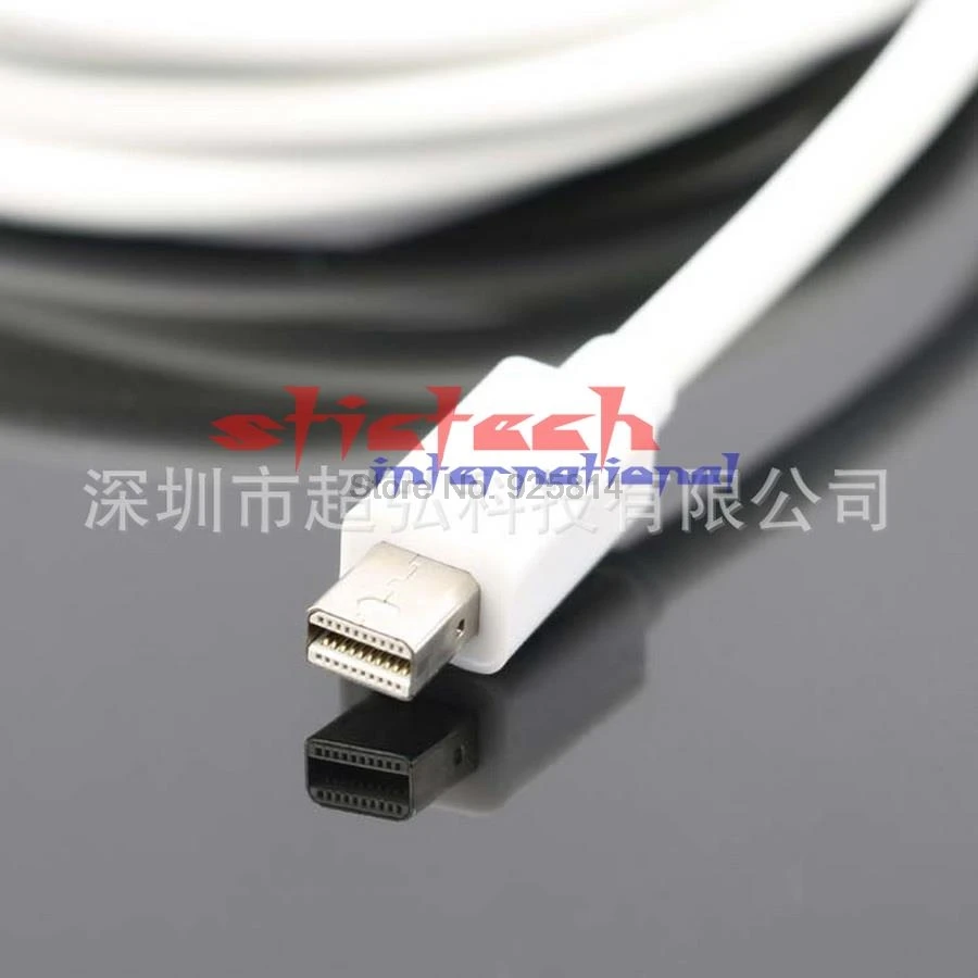 Через dhl или ems 50 шт. 1 8 м Mini DisplayPort Display Port mini DP Male to HDMI конвертер кабель для Apple Mac|mini