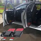 Автомобильная светодиодная дверь, 2 светодиодный т., для Land Rover Defender 110 90 Discovery Freelander LR2 LR3 LR4 Range Rover Evoque Sport