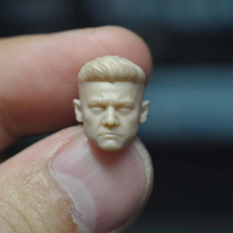 

1/18 Scale Japanese Ninja Unpainted Head Model for 3.75''Figure