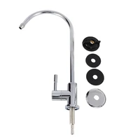 1 set kitchen water filter faucet chrome plated 14 inch connect hose reverse osmosis filters parts purifier direct drinking tap