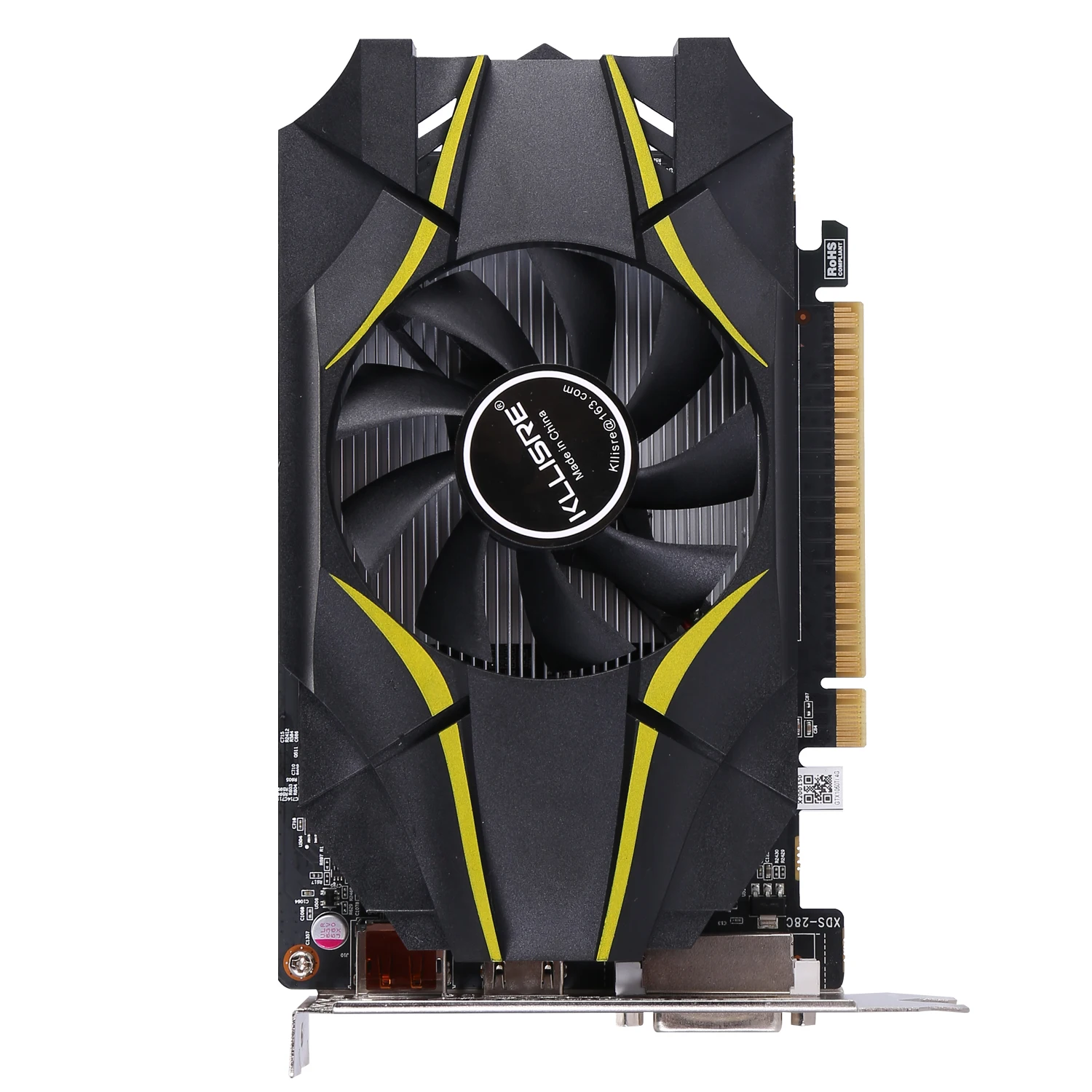 Kllisre GTX 1050Ti 4 Гб Новая графическая карта 128Bit GDDR5 видеокарты GPU 1050 Ti 4G|Видеокарты| |