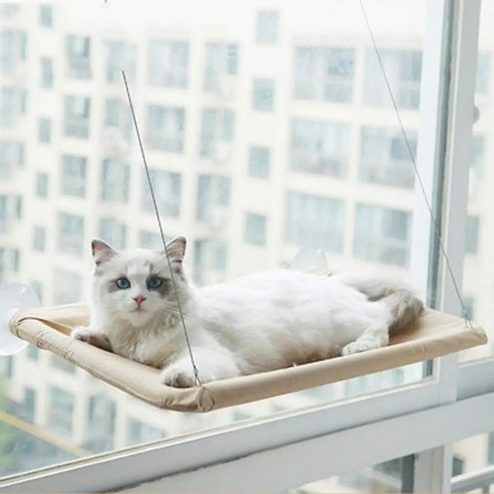 

Cat hammock Bed detachable Bearing 20kg cat window hammock Comfortable Cat Pet Bed Shelf pet supplies